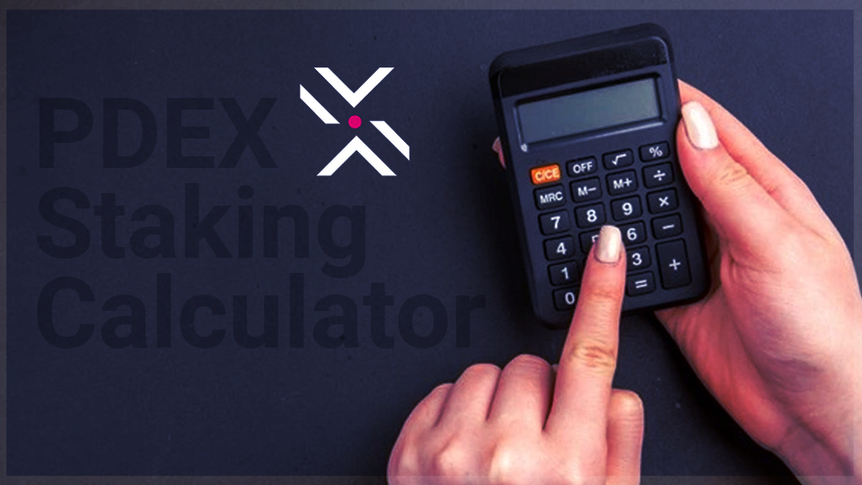 Working of the PDEX Staking Calculator